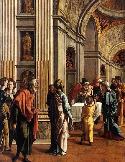 Jan van Scorel Presentation of Jesus in the Temple oil painting image